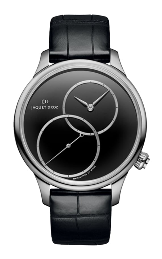 【JAQUET DROZ ジャケ・ドロー】GRANDE SECONDE OFF-CENTERED 39mm ONYX　グラン・セコンド オフセンター オニキス／国内正規品 腕時計