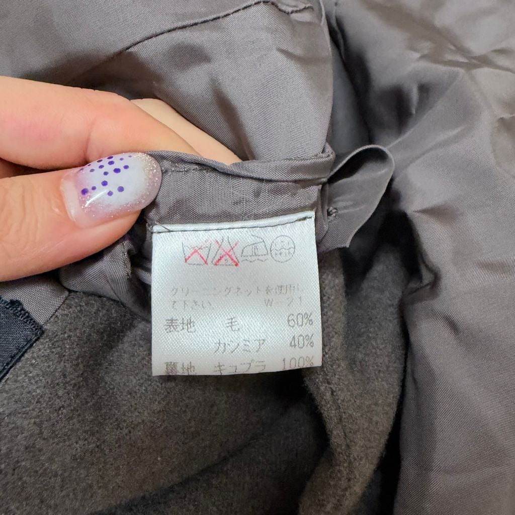 70’s ~ 初期　レア　issey miyake men ウールモヘアコート ISSEY MIYAKE MEN イッセイ ミヤケ メン 98AW Archive Cashmere-Wool