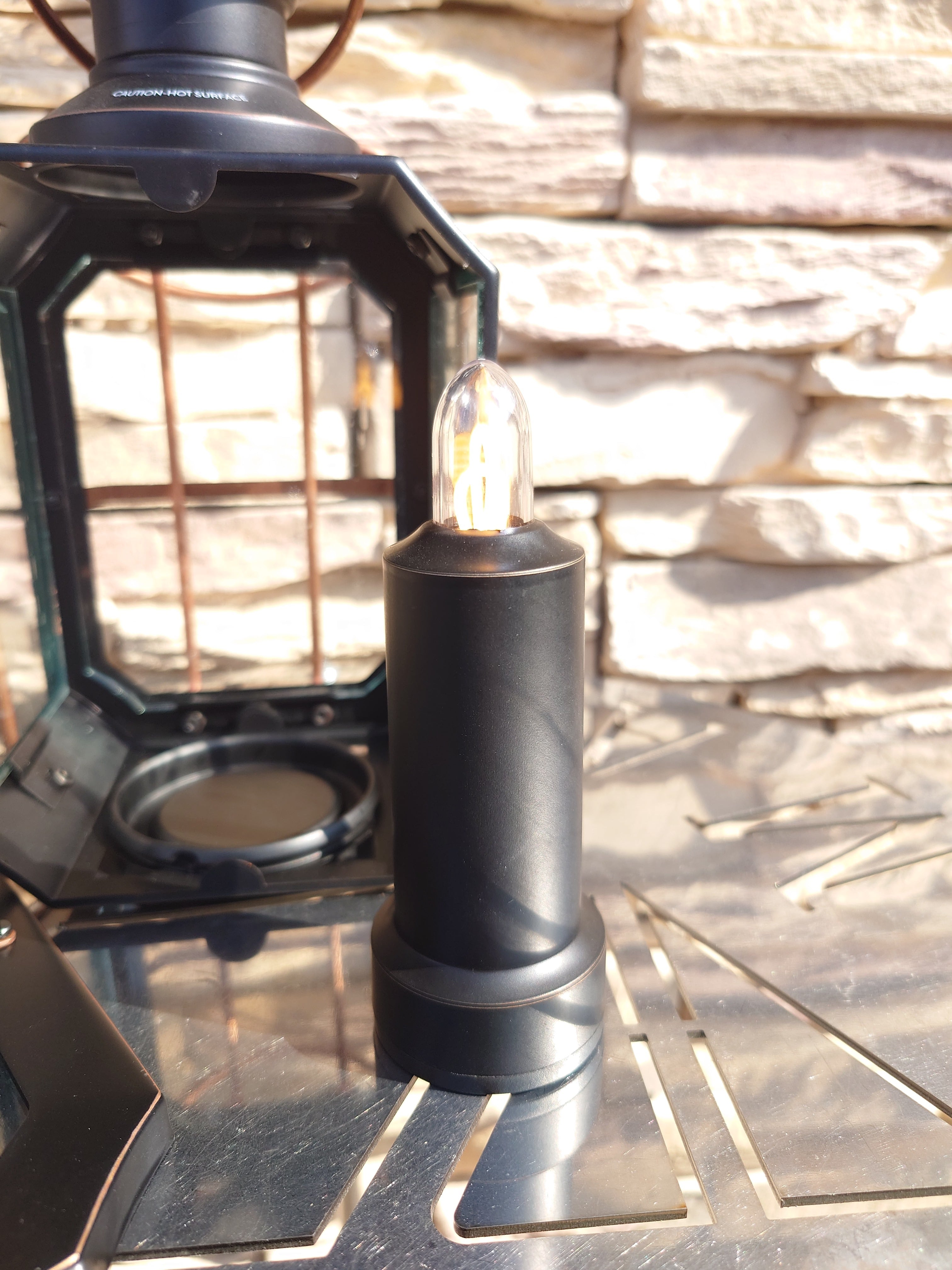 BAREBONESベアボーンズ】アウトドア ランタン ボックスキャンドル