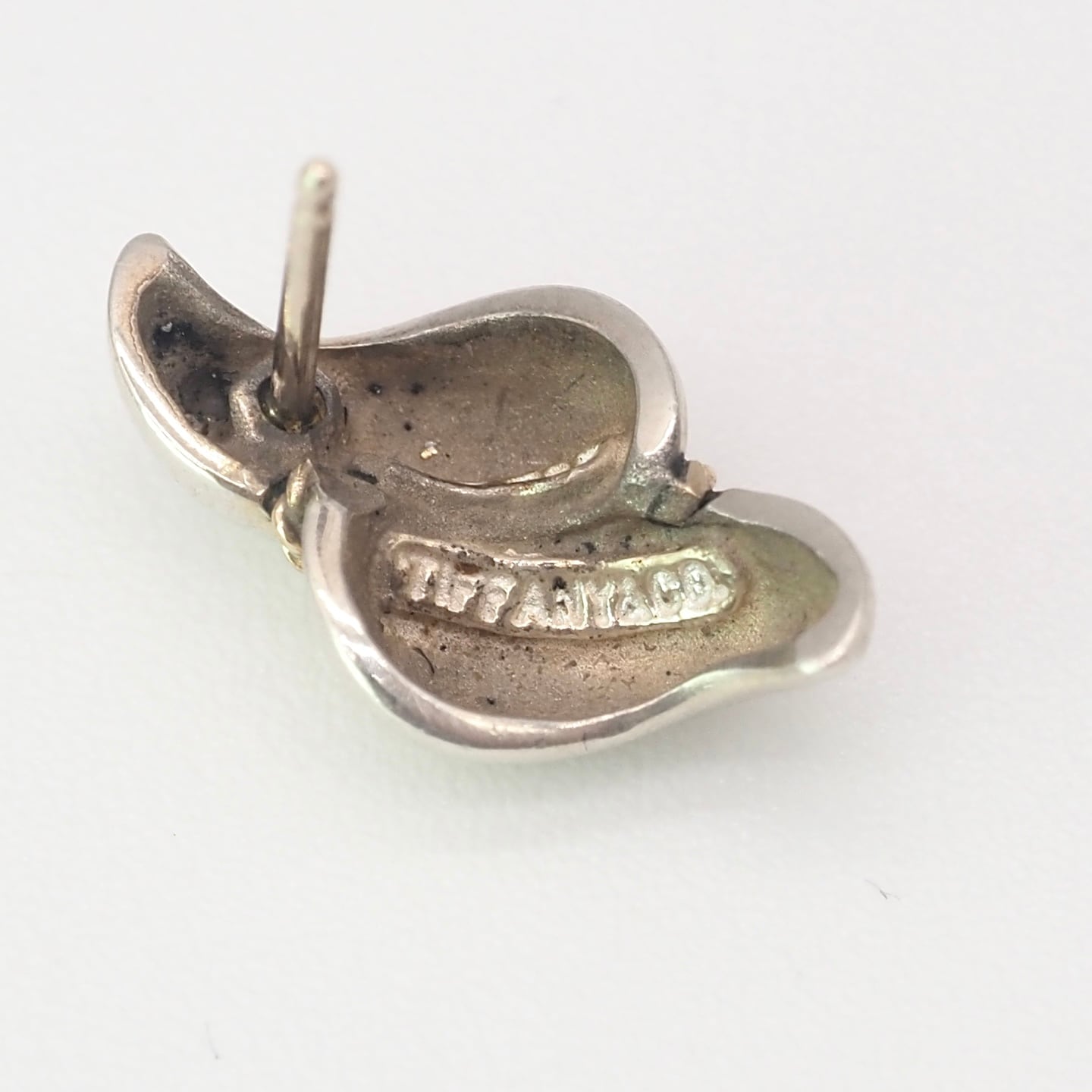 Tiffany&Co. ツイストロープ コンビピアス シルバー925 K18
