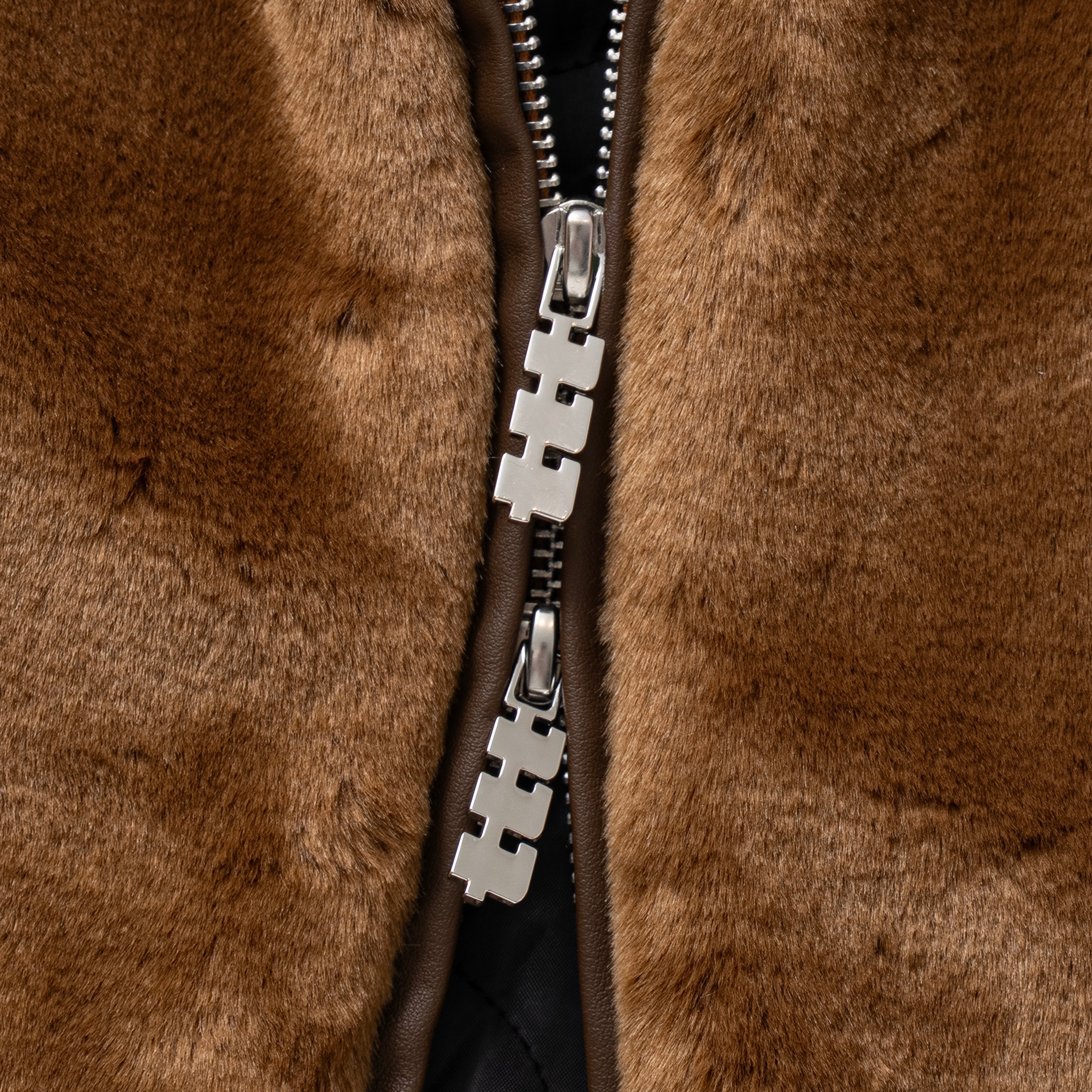 Stand collar far jacket（BROWN） | TTTMSW