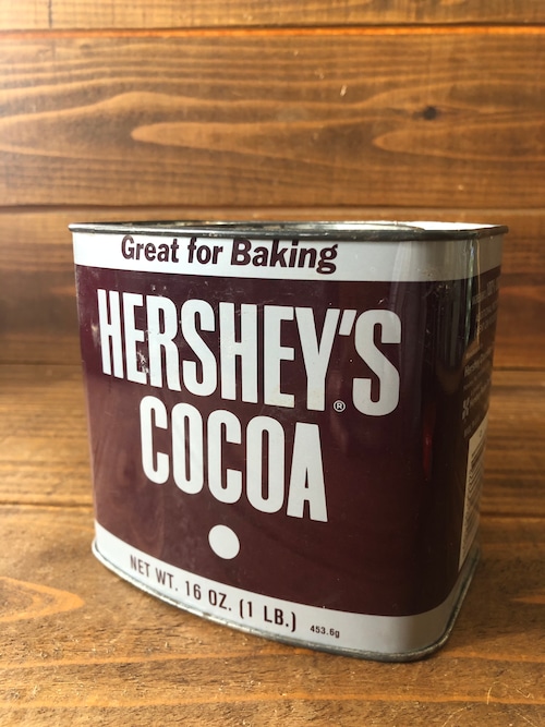 HERSHEY'S COCOA TIN CAN/ハーシーズ ココア 缶 80's ビンテージ
