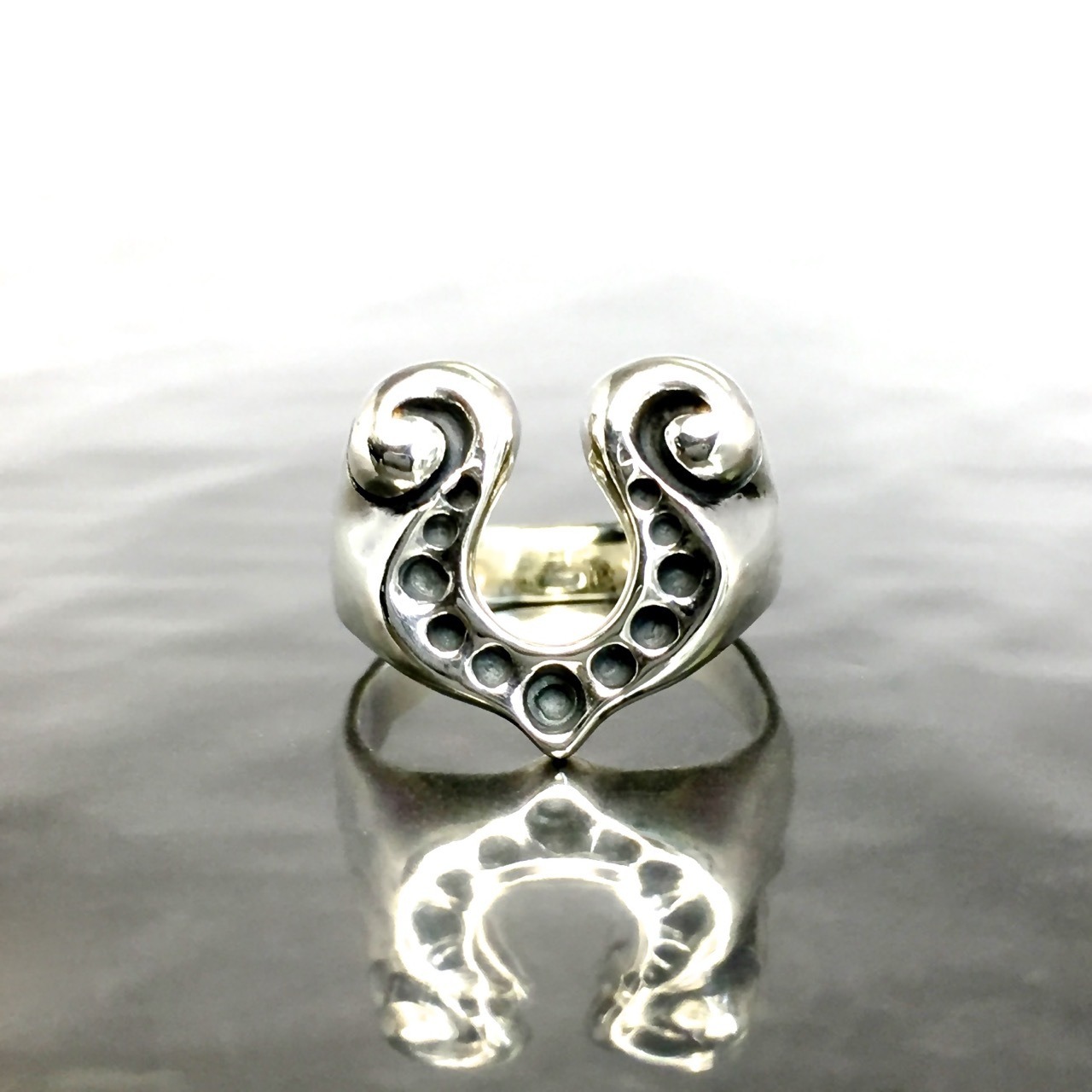 MELODIC HORSESHOE RING / メロディックホースシューリング