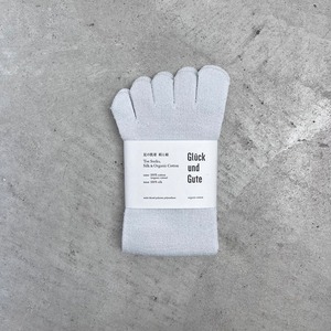 Glück und Gute / 【free size】Toe socks Organic cotton&silk