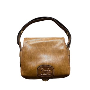 vintage CELINE leather saddle bag