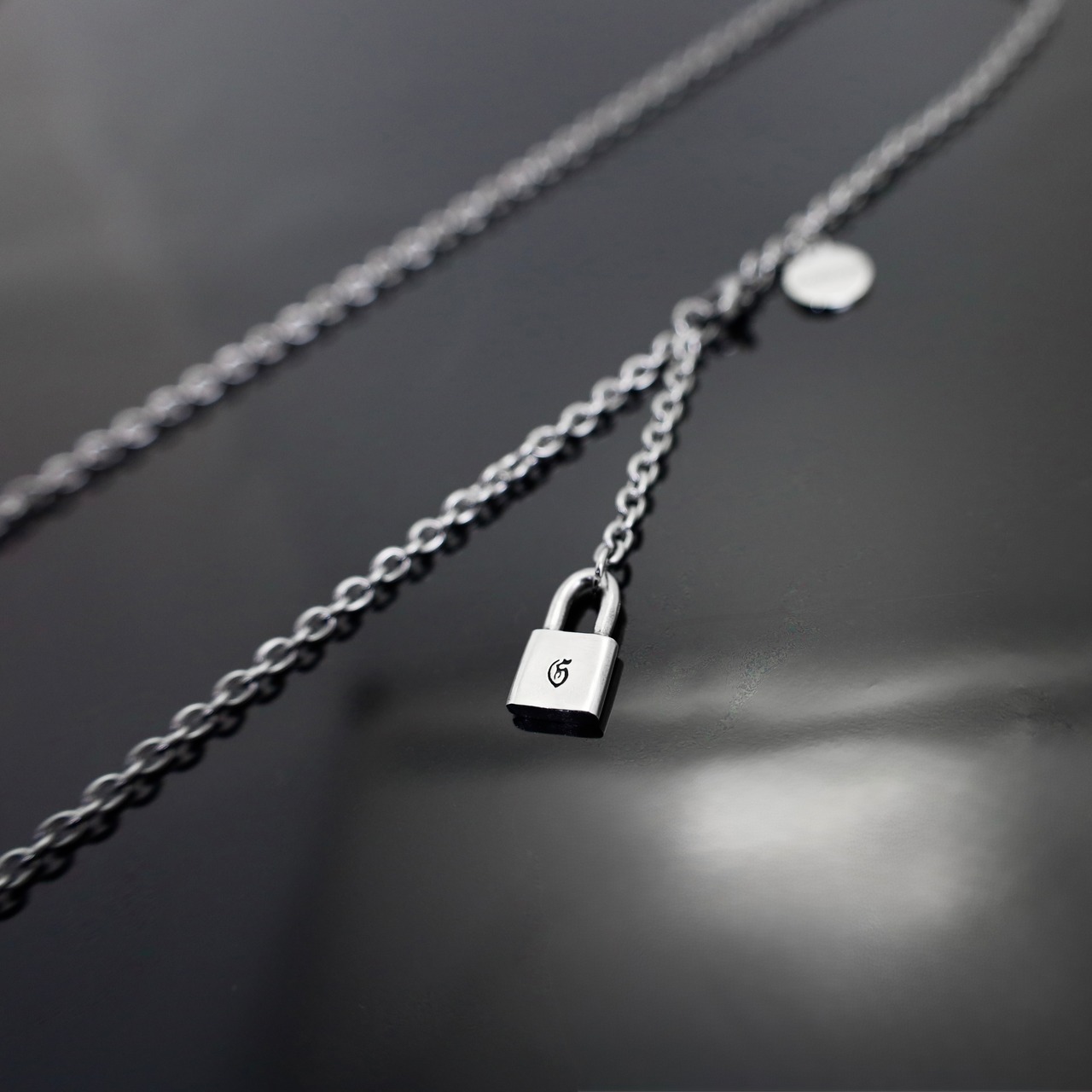 GODSIZE® PADLOCK STAINLESS CHAIN #1 45 / ゴッドサイズ® パドロック ステンレスチェーン #1 45