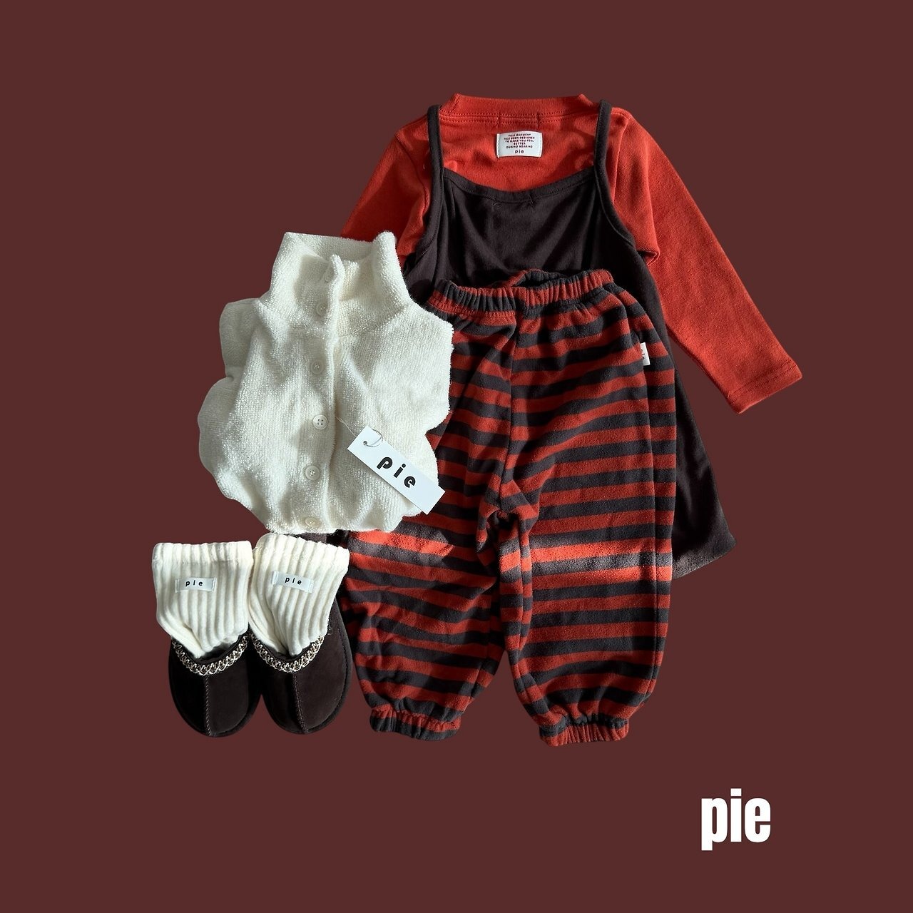 PIE［取寄］dangun dangara jogger pants 26winter