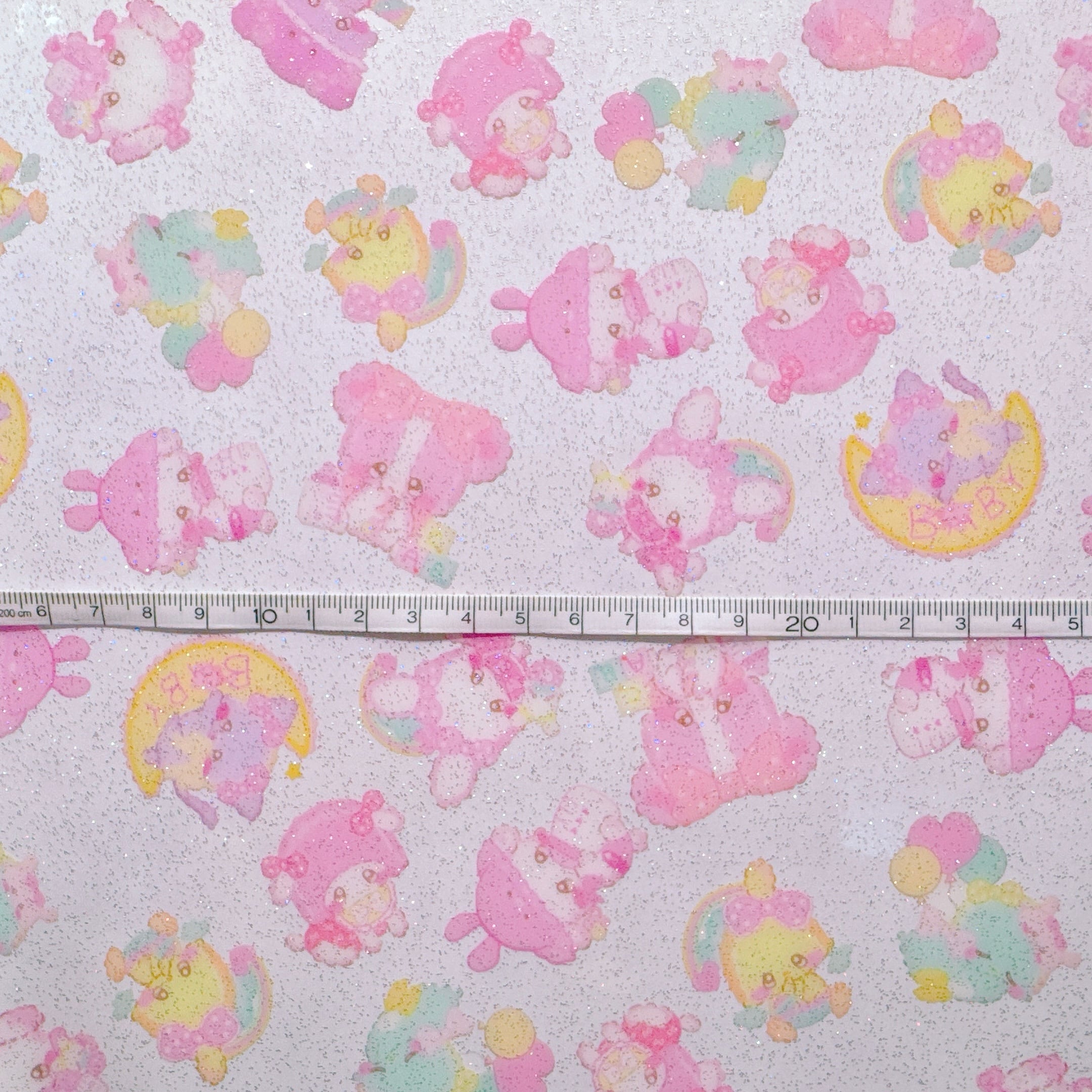 【C10】52-6ラメPVC生地（30×120cm）