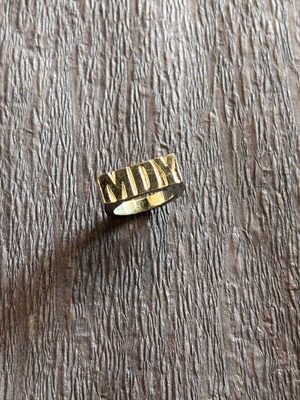 00～10s MACKDADDY/Logo Ring/16～17号相当/ロゴシルバ－リング/925/MDY/指輪/マックダディ－