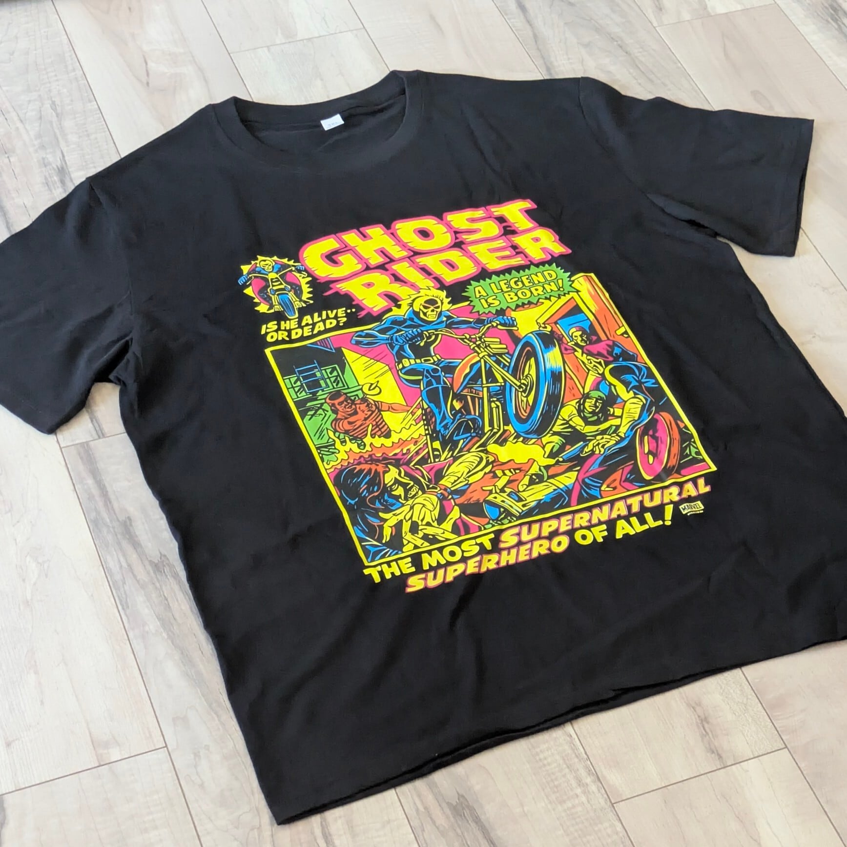 Ghost Rider ( ゴーストライダー )】コミック Tシャツ / MARVEL