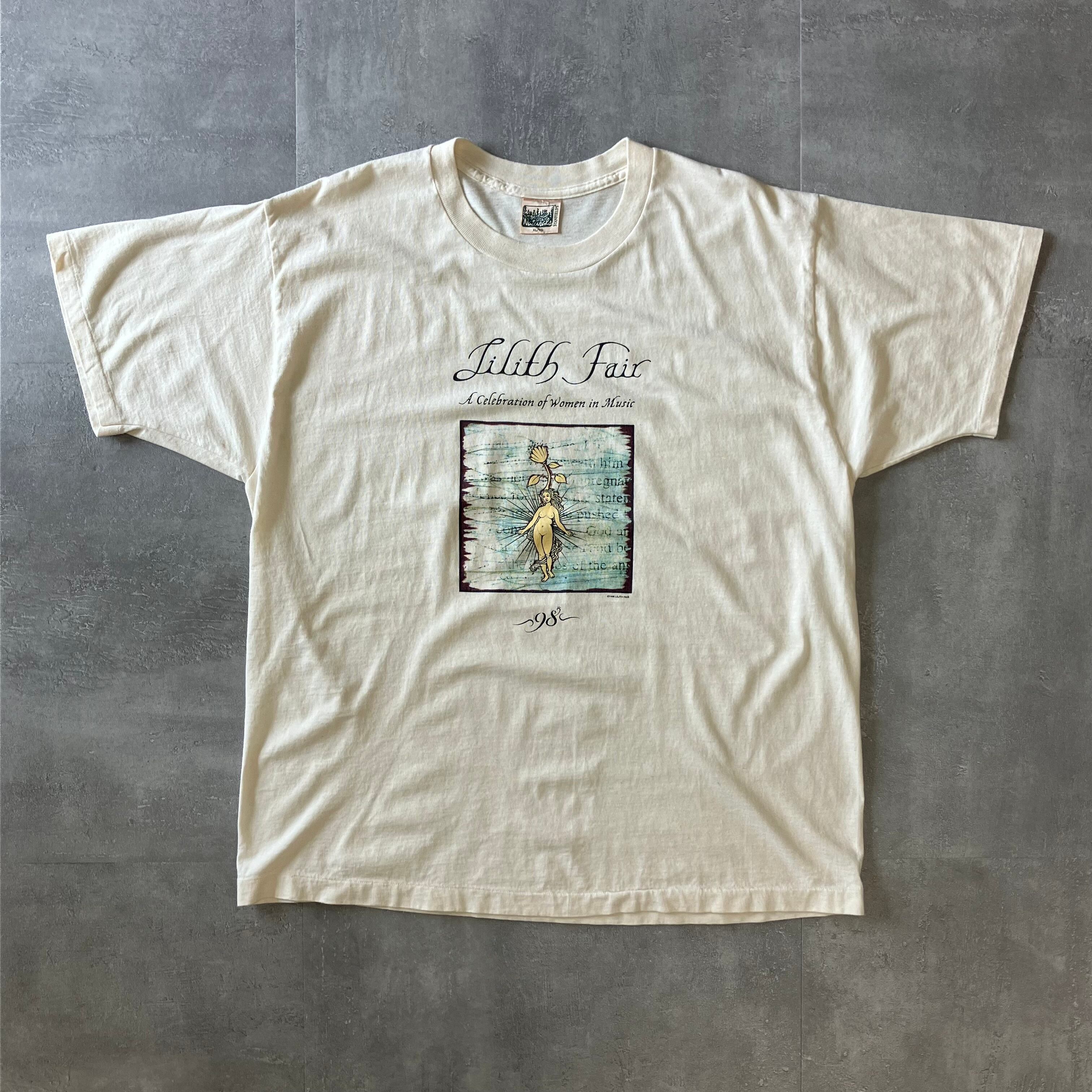 Lilith Fair 90s ミュージックイベントTee 両面プリント XL No.2140
