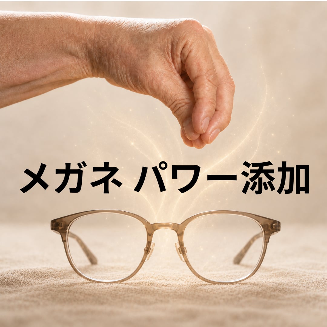 メガネパワー添加