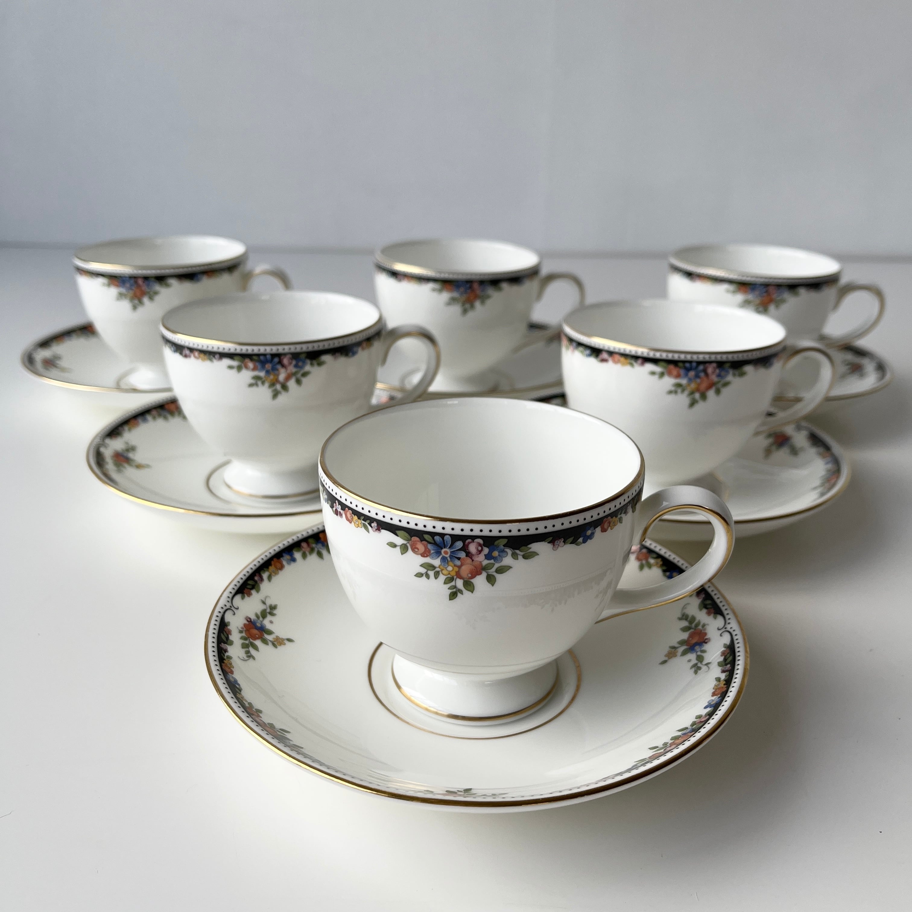 WEDGWOOD OSBORNE ウェッジウッド オズボーン カップ＆ソーサー 6客