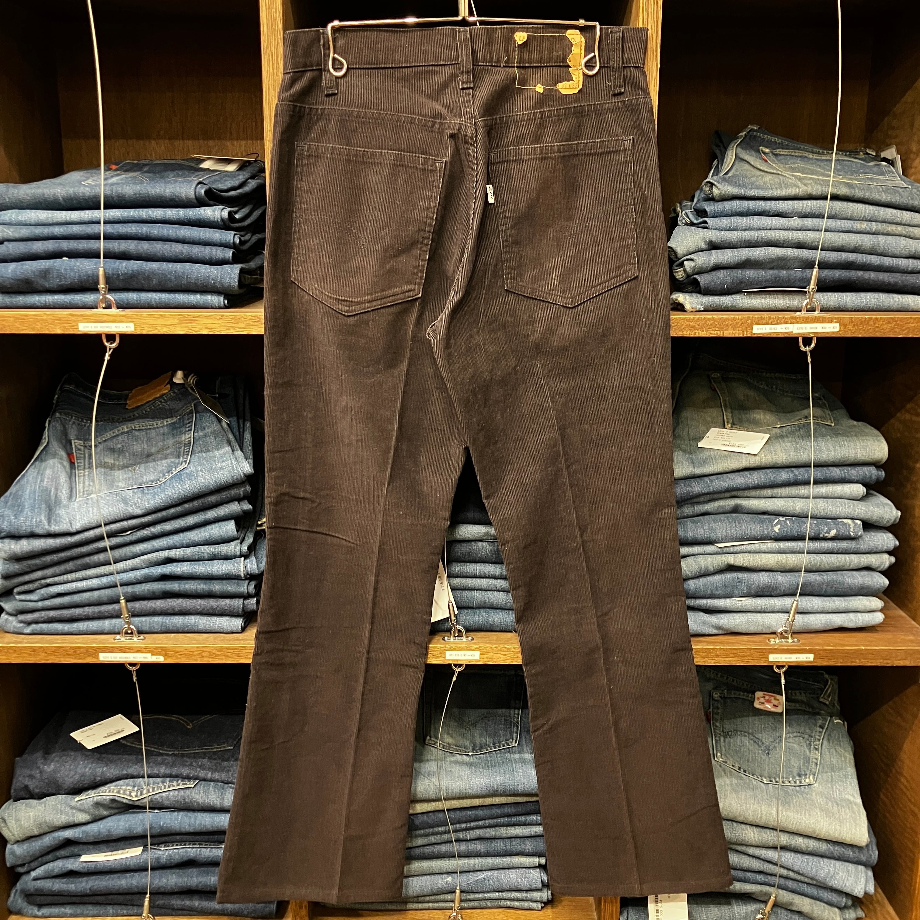 ①1980s LEVI'S 517 CORDS PANT BLACK | safarionline