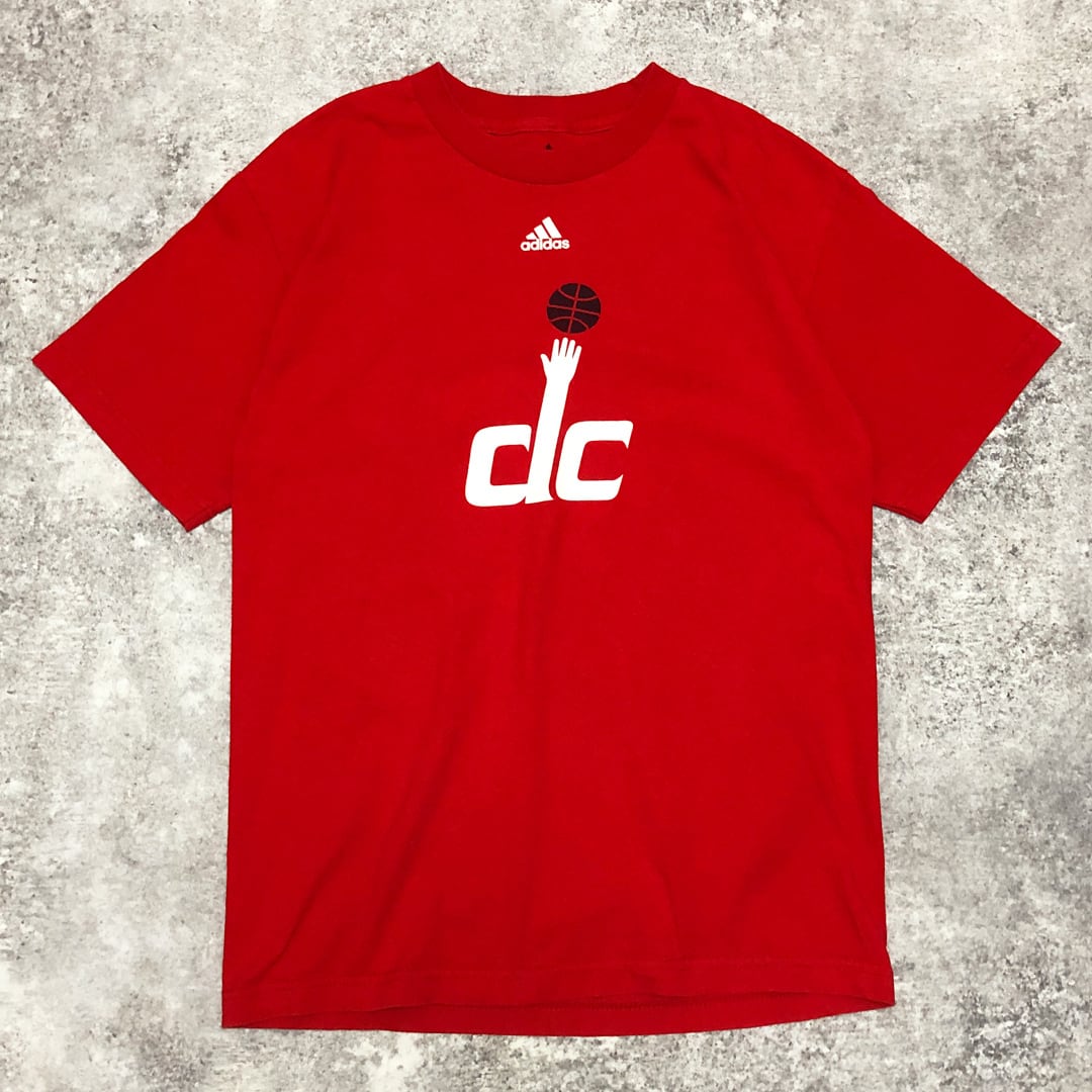 ワシントン・ウィザーズ dcロゴ プリント Tシャツ adidas | 【公式】am3:41 -NBA古着ショップ-