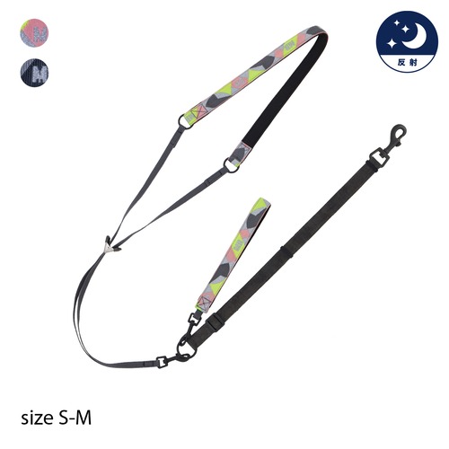 REFLECTIVE HANDS FREE LEASH（S-M） リフレクティブハンズフリーリード