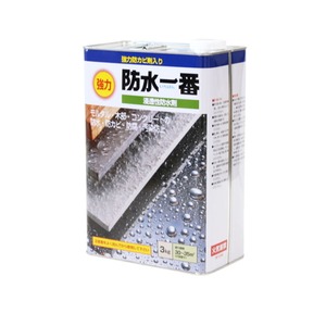 日本特殊塗料 防水一番  3kg缶 防水材料屋一番 強力防水一番 使い方 簡単 耐久性 抜群