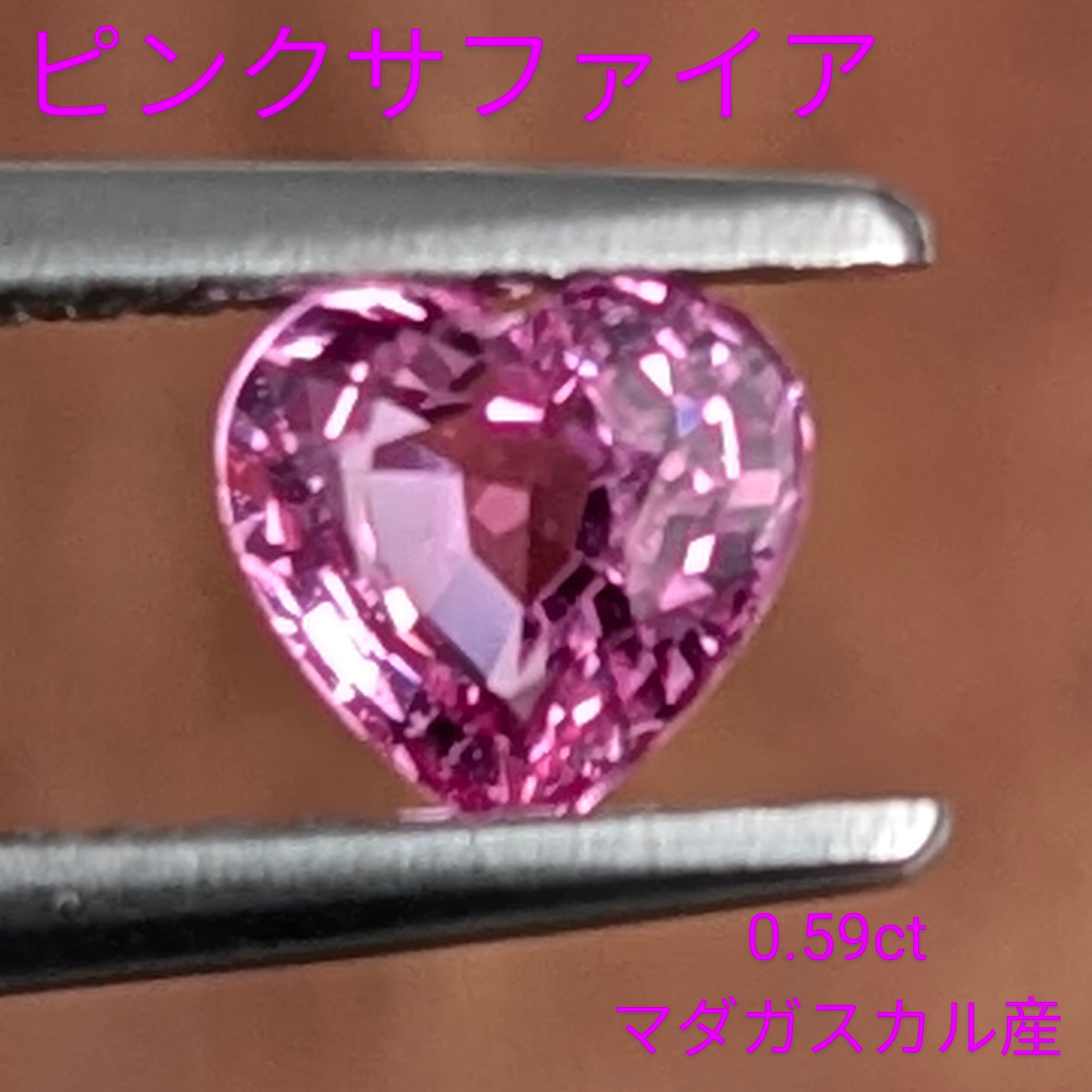 非加熱 1.11ct 〜牡丹〜 ヴィヴィッドピンクサファイア