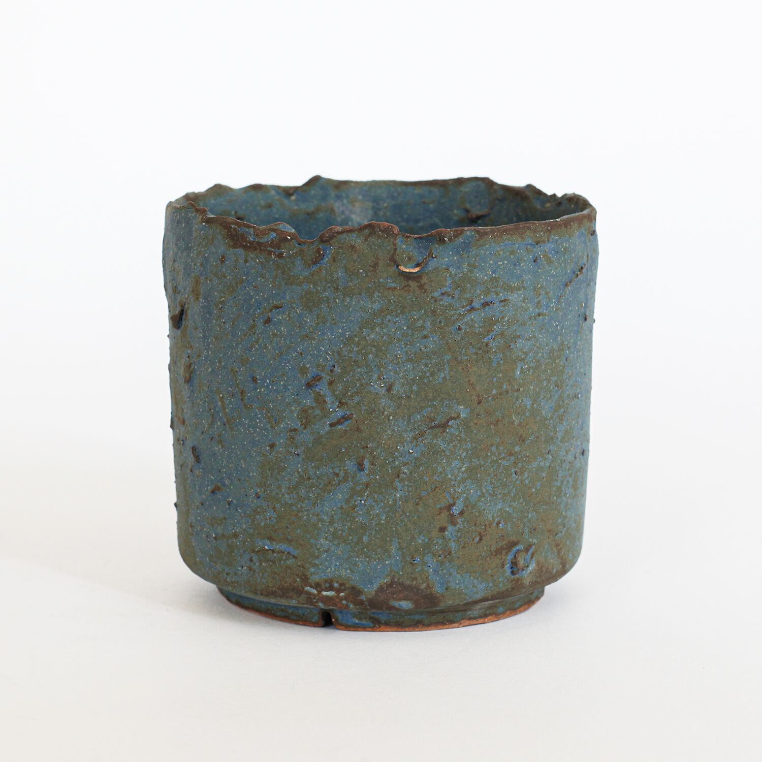 Cylinder Plants Pot “青錆” ※Medium (茨木伸恵) G