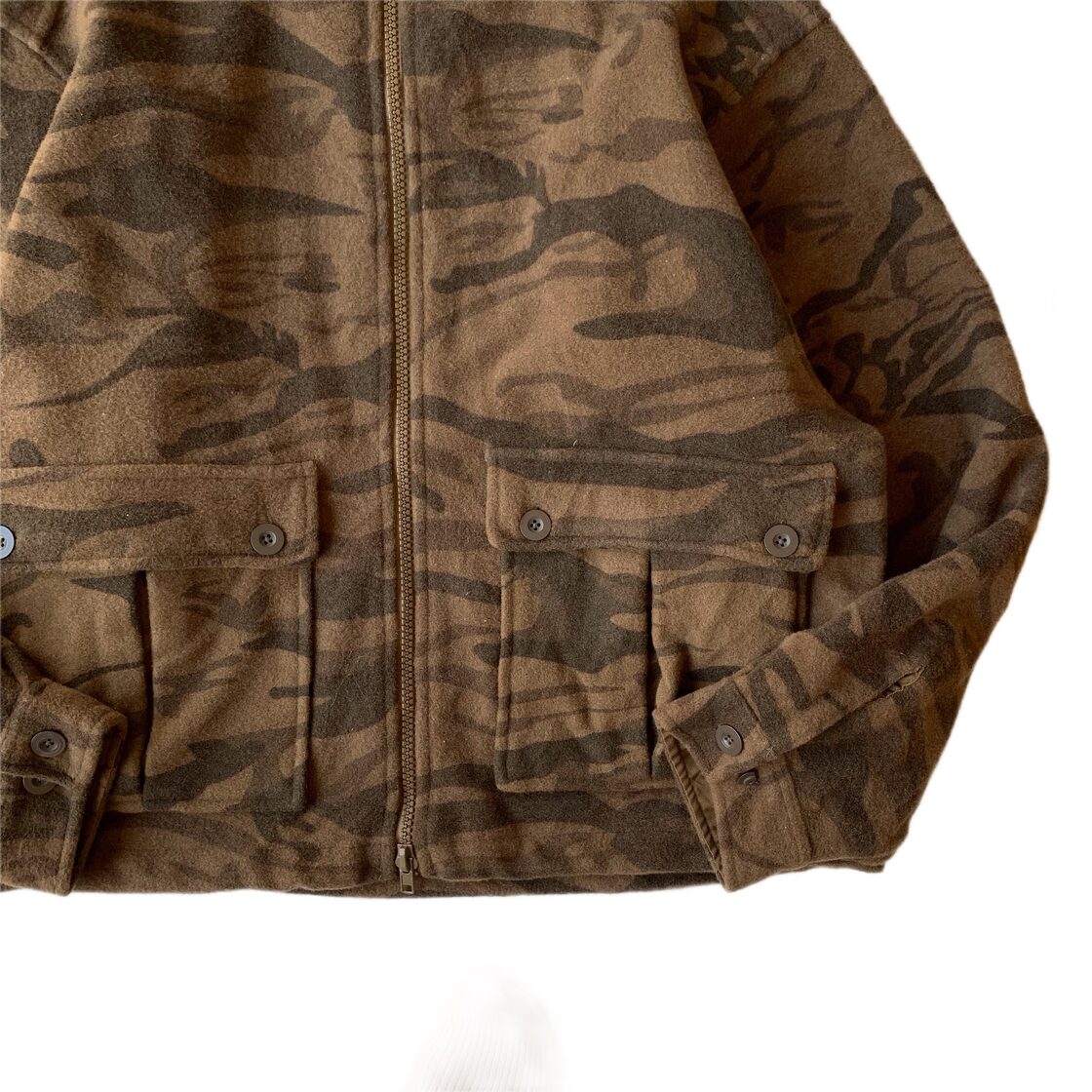 BRENTS OUTDOORS “Camo Pattern WOOL JACKET” | Pay ID
