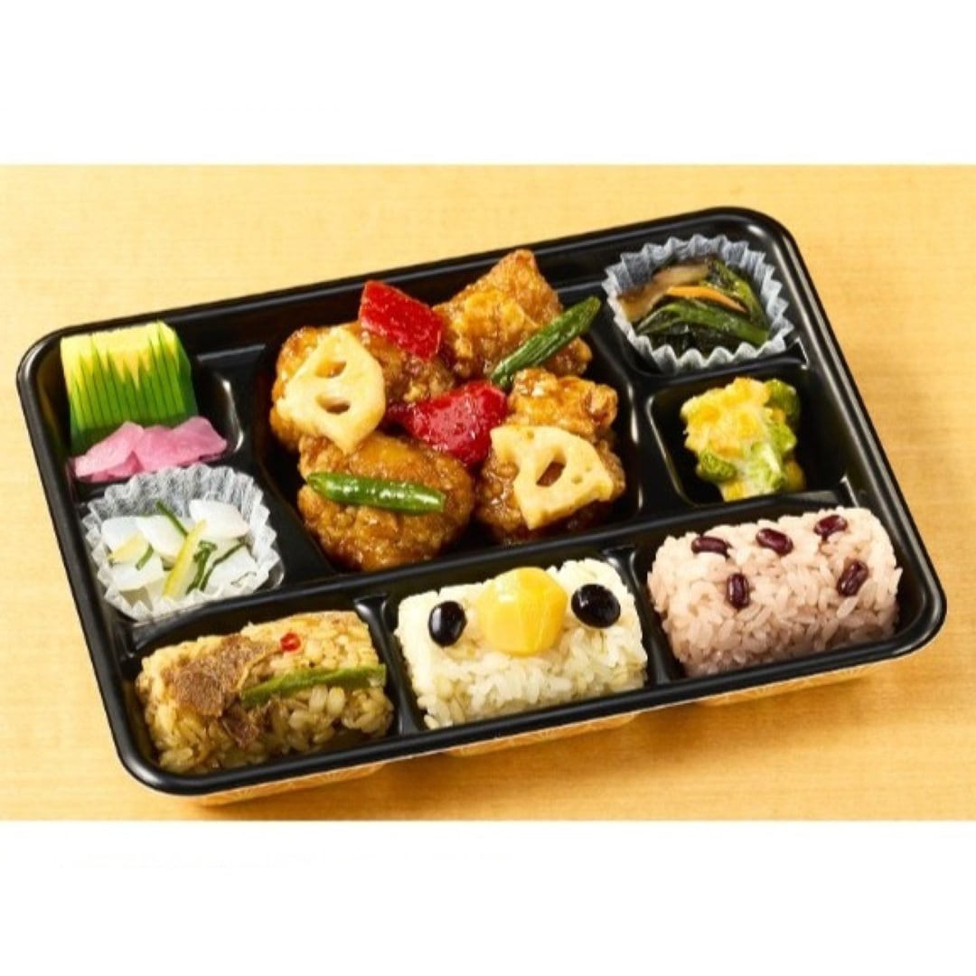 〈たごさく〉チキンと野菜の黒酢和え弁当 1折