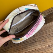 【MALAGUETA マラゲッタ】BOXポーチ小 アイボリー