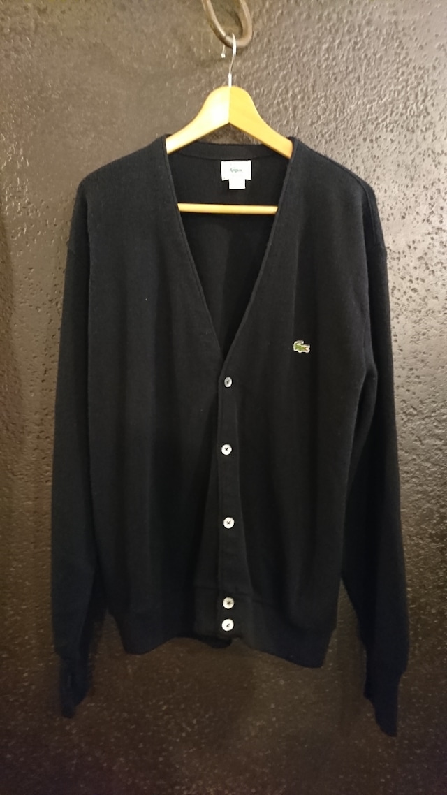 1980s IZOD LACOSTE ACRYLIC CARDIGAN