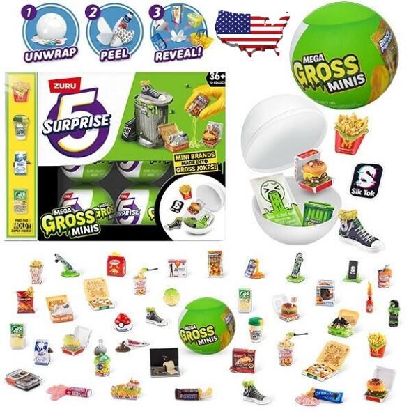 【ZURU】5 SURPRISE MEGA GROSS MINIS