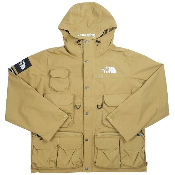 M supreme the north face cargo vest gold