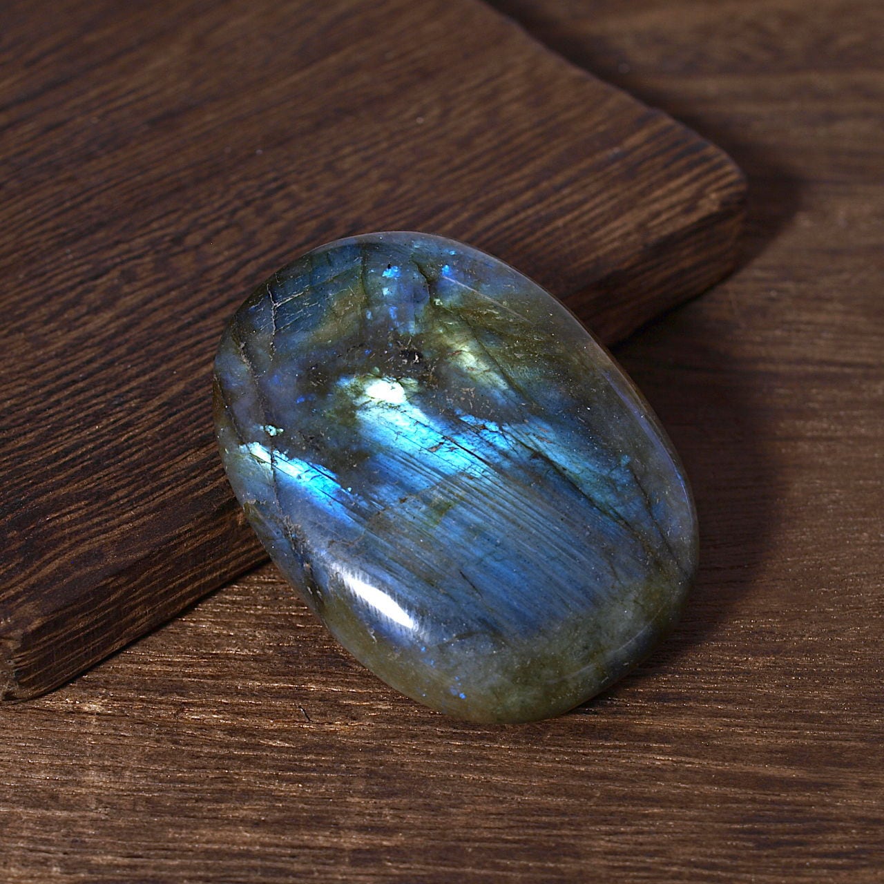 【一点物】ラブラドライトの握り石No.9