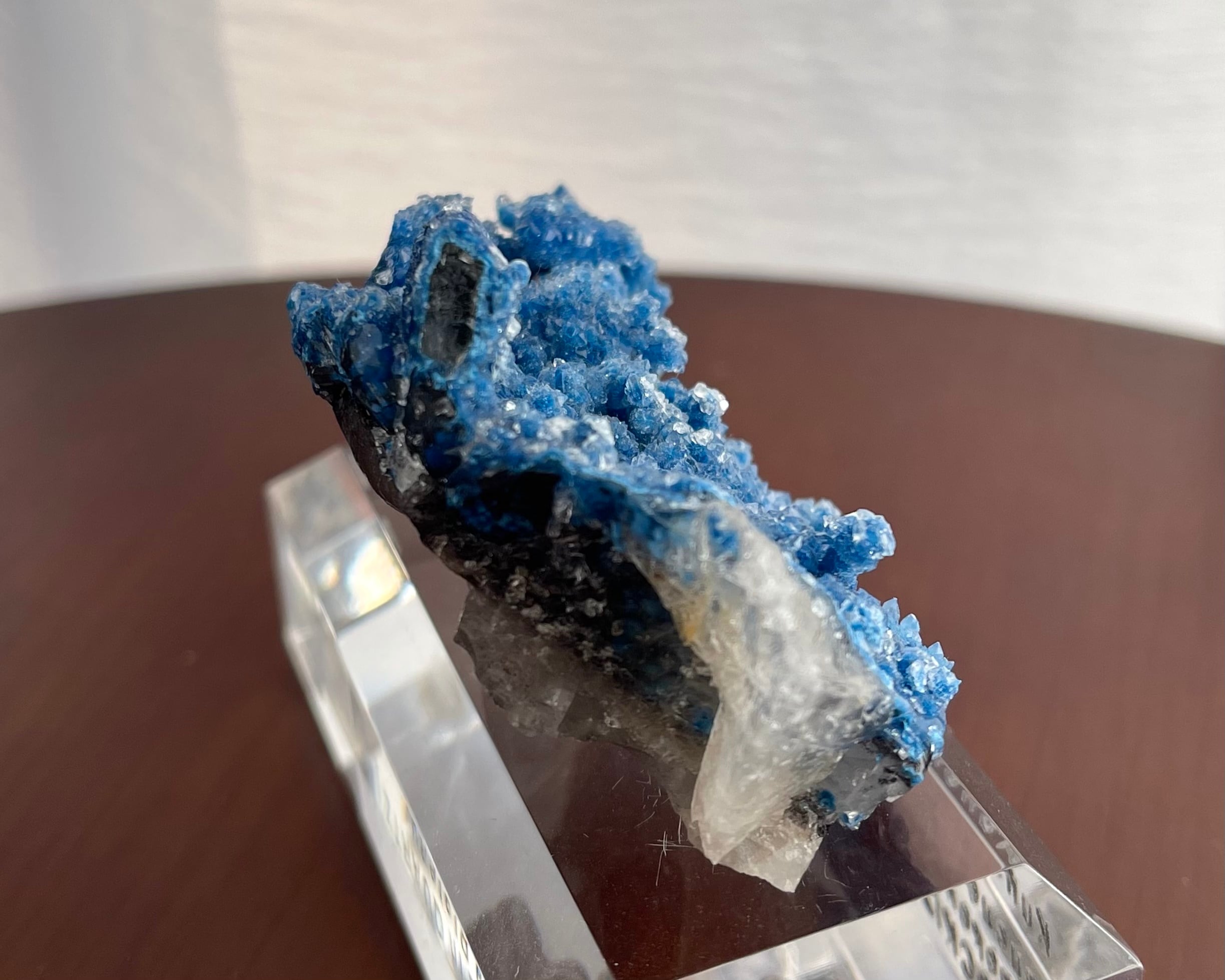 シャッタカイト / クォーツ【Shattuckite in Quartz】ナミビア産