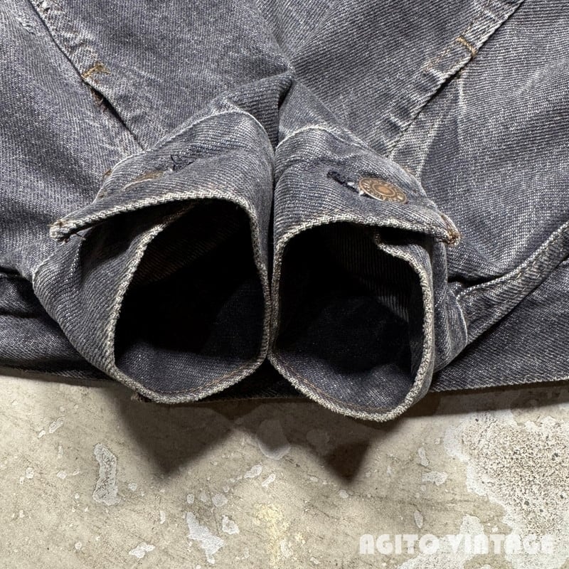 80's ~ Levi's 70506-0259 リーバイス ブラックデニムジャケット