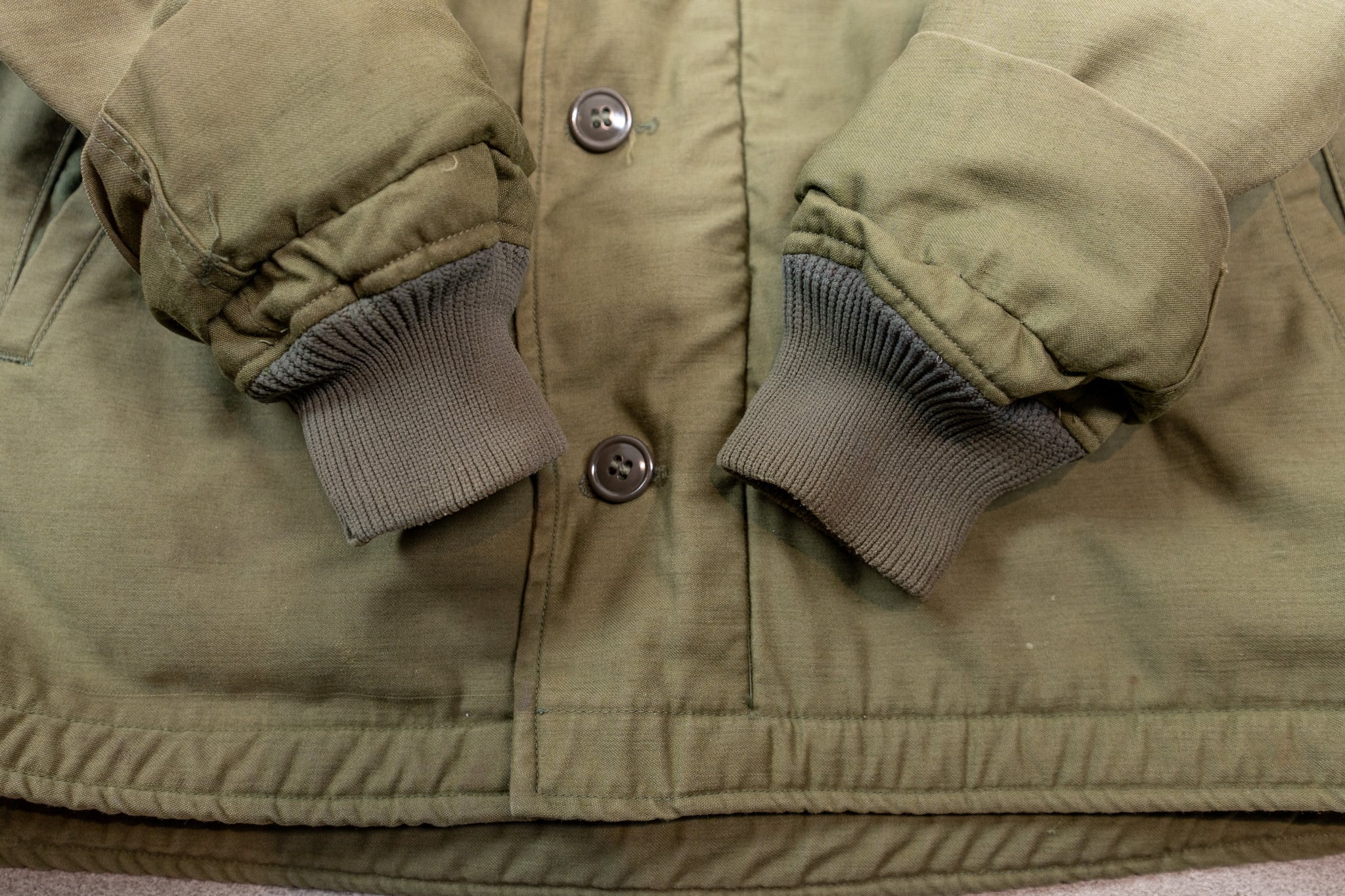 LARGE】U.S.Navy A-2 Deck Jacket 