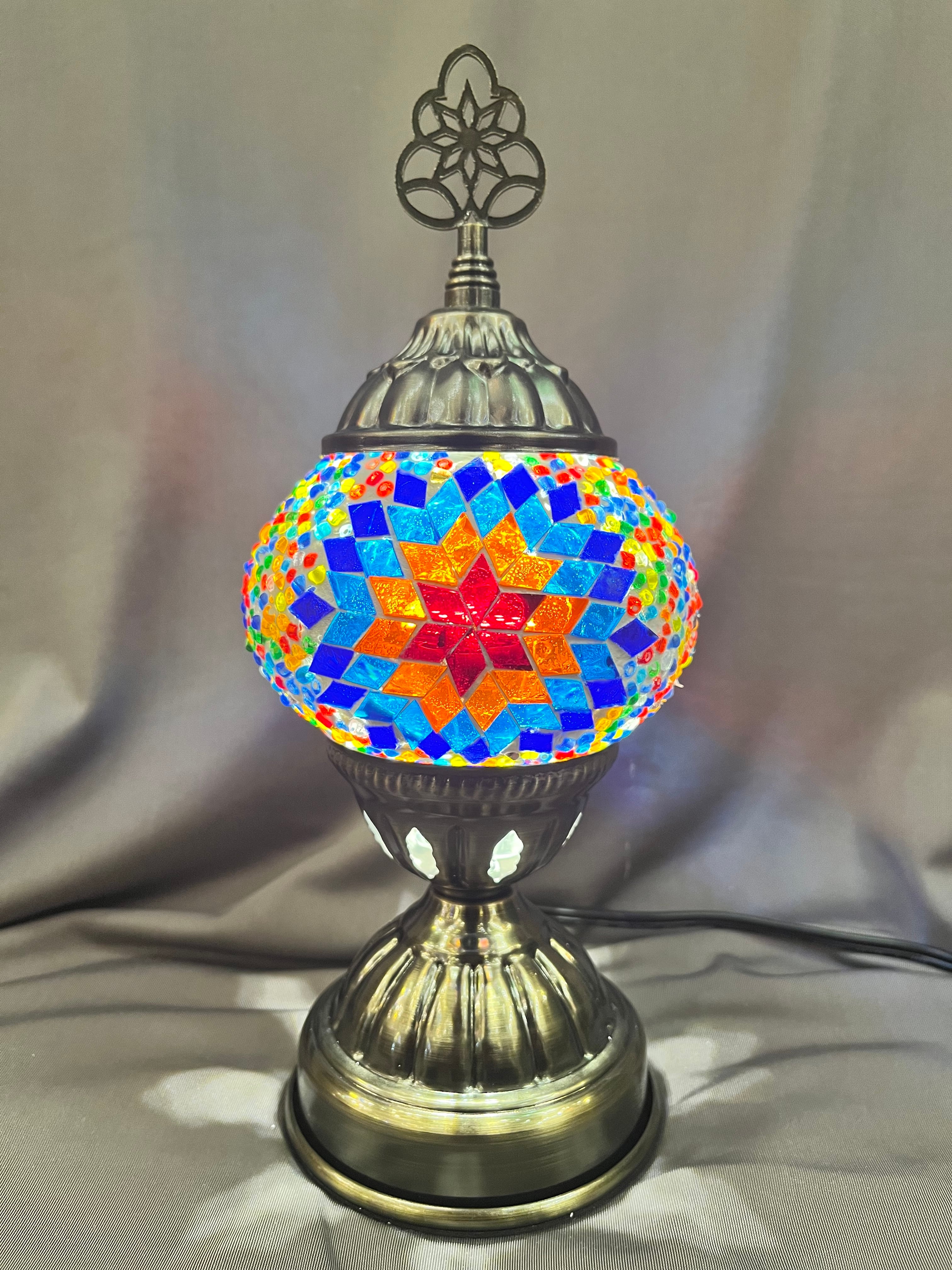 トルコモザイクランプ Sサイズ オリエンタル | zakurotokyo