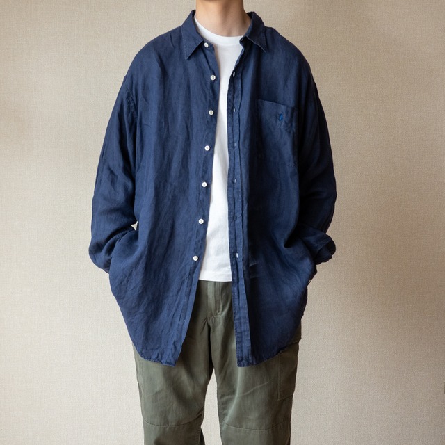 1990’s Polo by Ralph Lauren linen shirt LOWELL SPORT