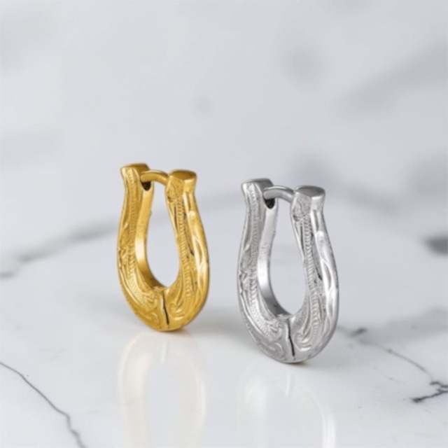 ホースシューピアス|Gold Silver|1個ずつの販売
