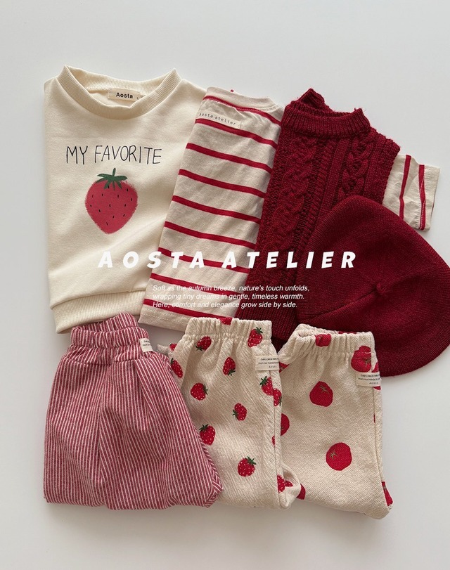 Mラス1《即納》送料無料【Aosta】strawberry mtm