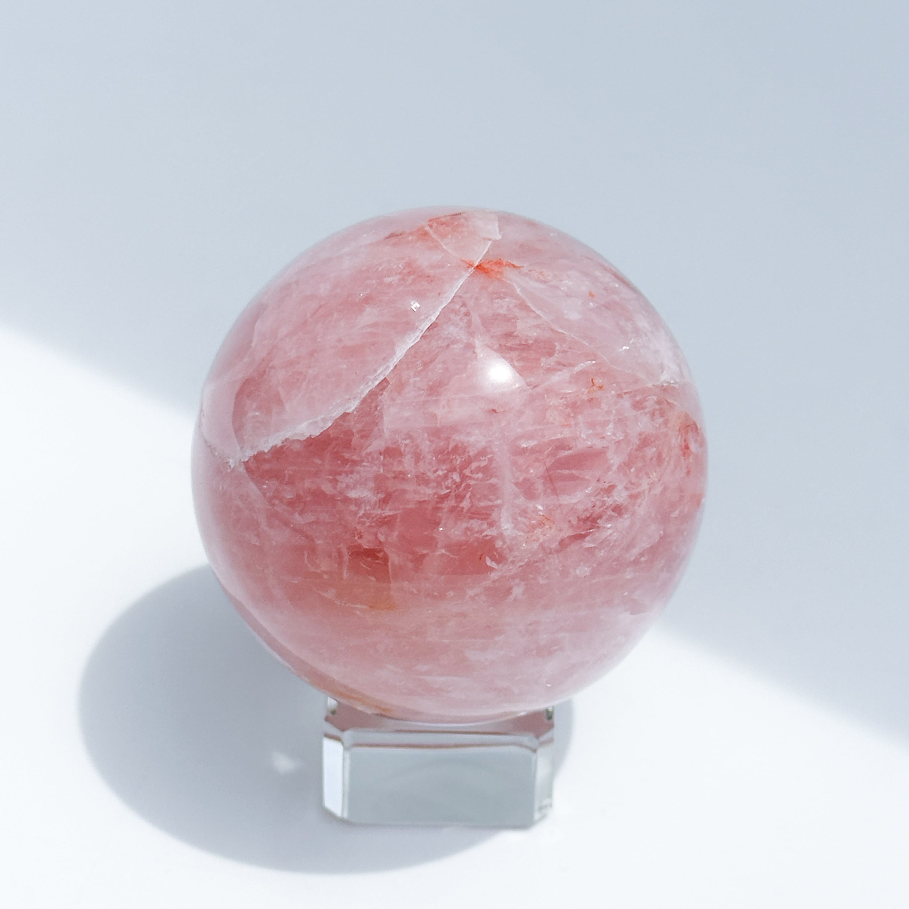 ローズクォーツ スフィア21◇Rose Quartz◇天然石・鉱物