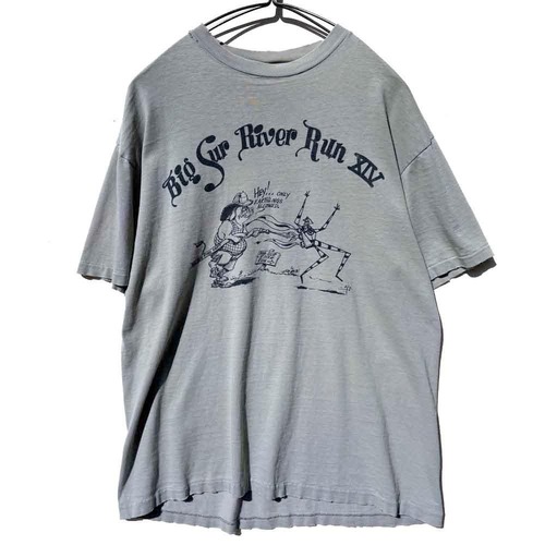 【Big Sur River Run - Made In USA】Vintage Official Promotion T-Shirt【1994s】Vintage Print T-Shirt