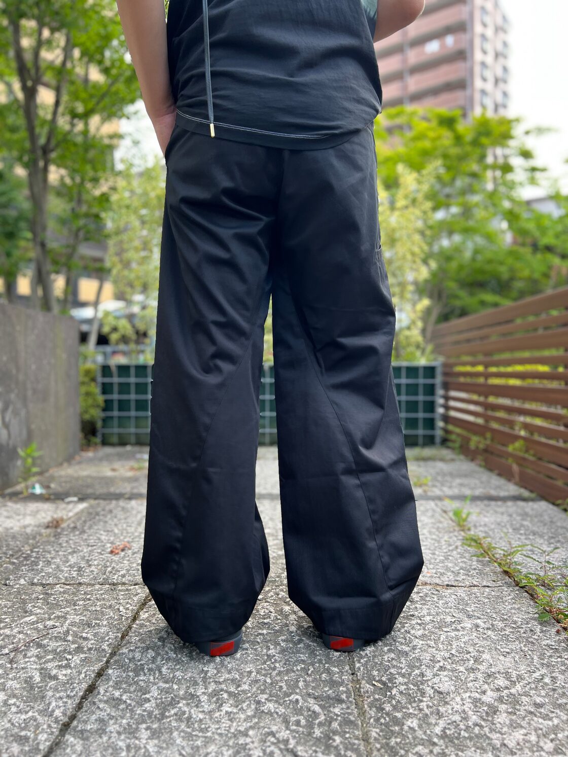 24aw YUKI HASHIMOTO TWISTED WORK PANTS
