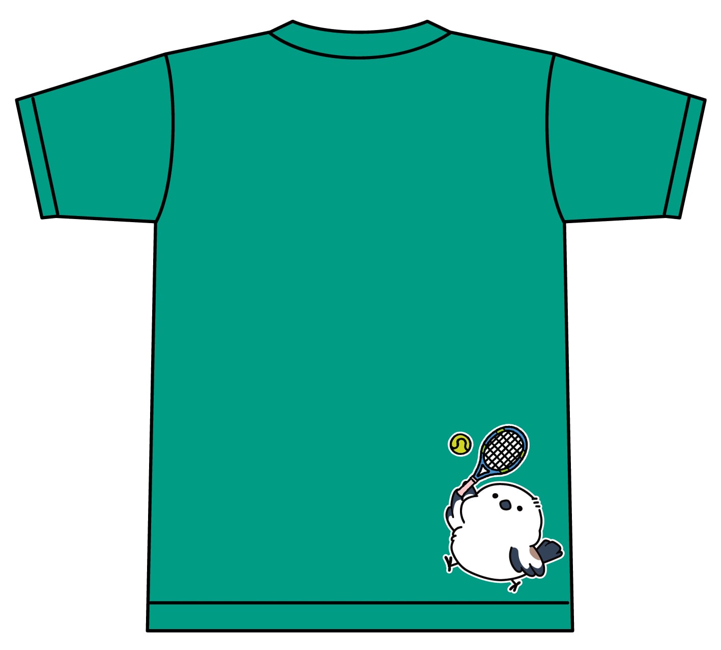 YONEX(ヨネックス) ドライ Tシャツ 硬式テニス 【シマエナガ