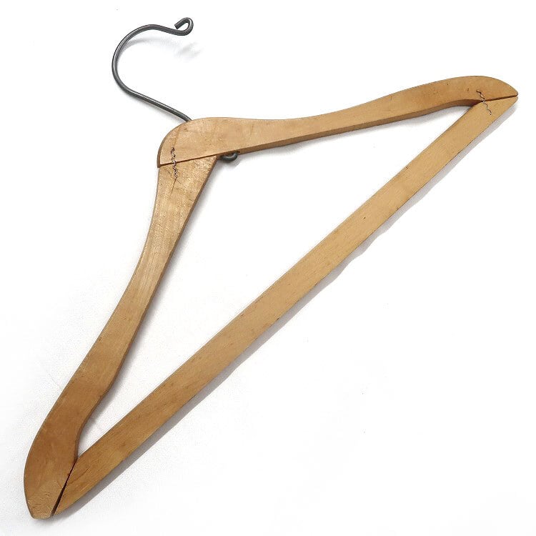 古着 ビンテージ ウッドハンガー 木製ハンガー USA雑貨 アンティーク