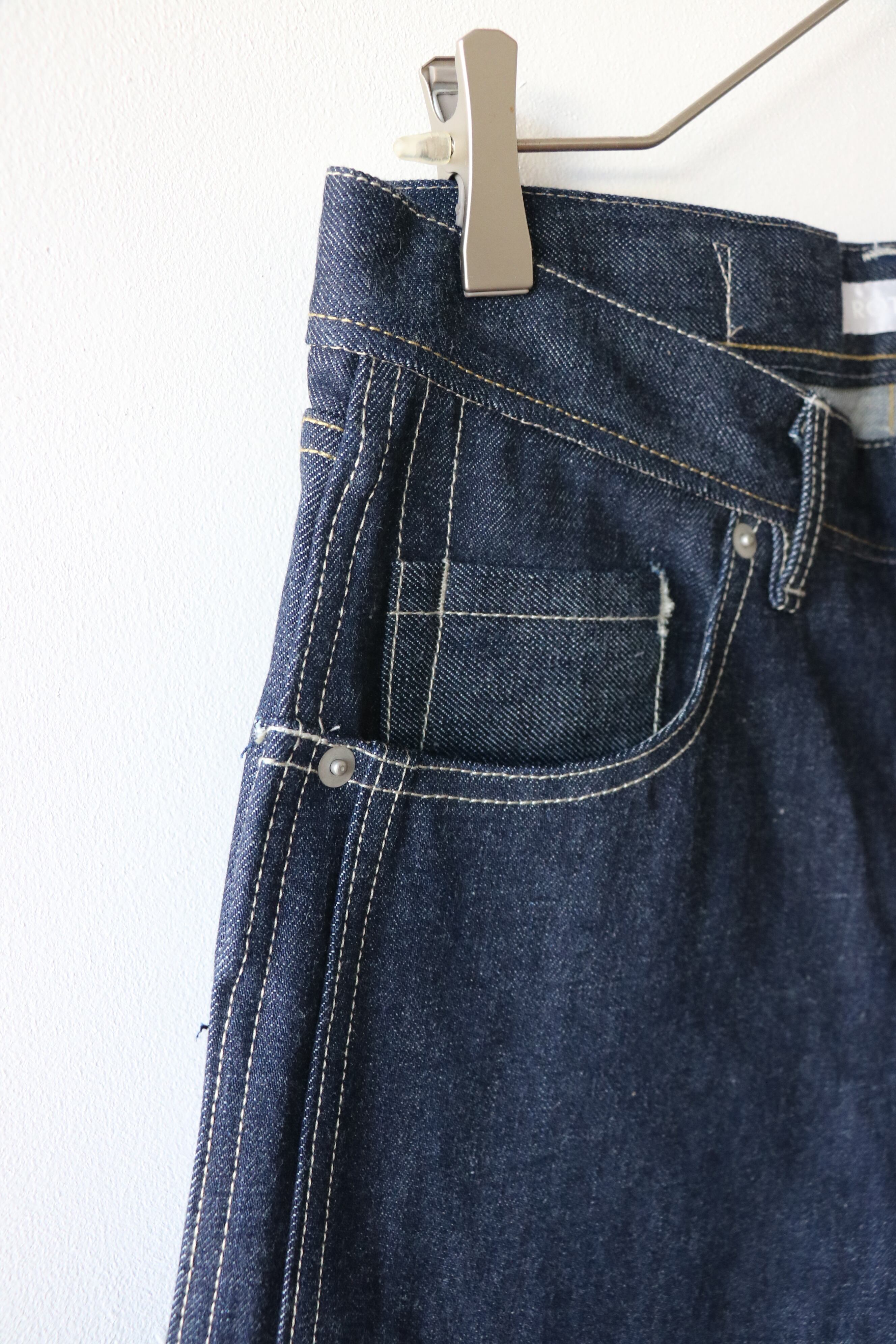 ROTOL / TRIPLE SEAMS 6P DENIM WIDE RIGID / R25AWPEM05 / ロトル