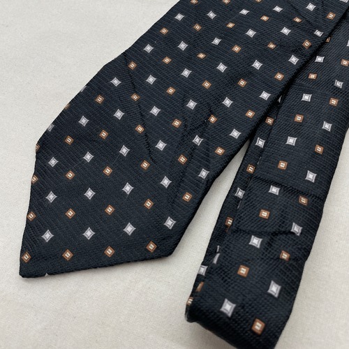 WILKE RODRIGUEZ VINTAGE TIE ネクタイ　黒　n-533