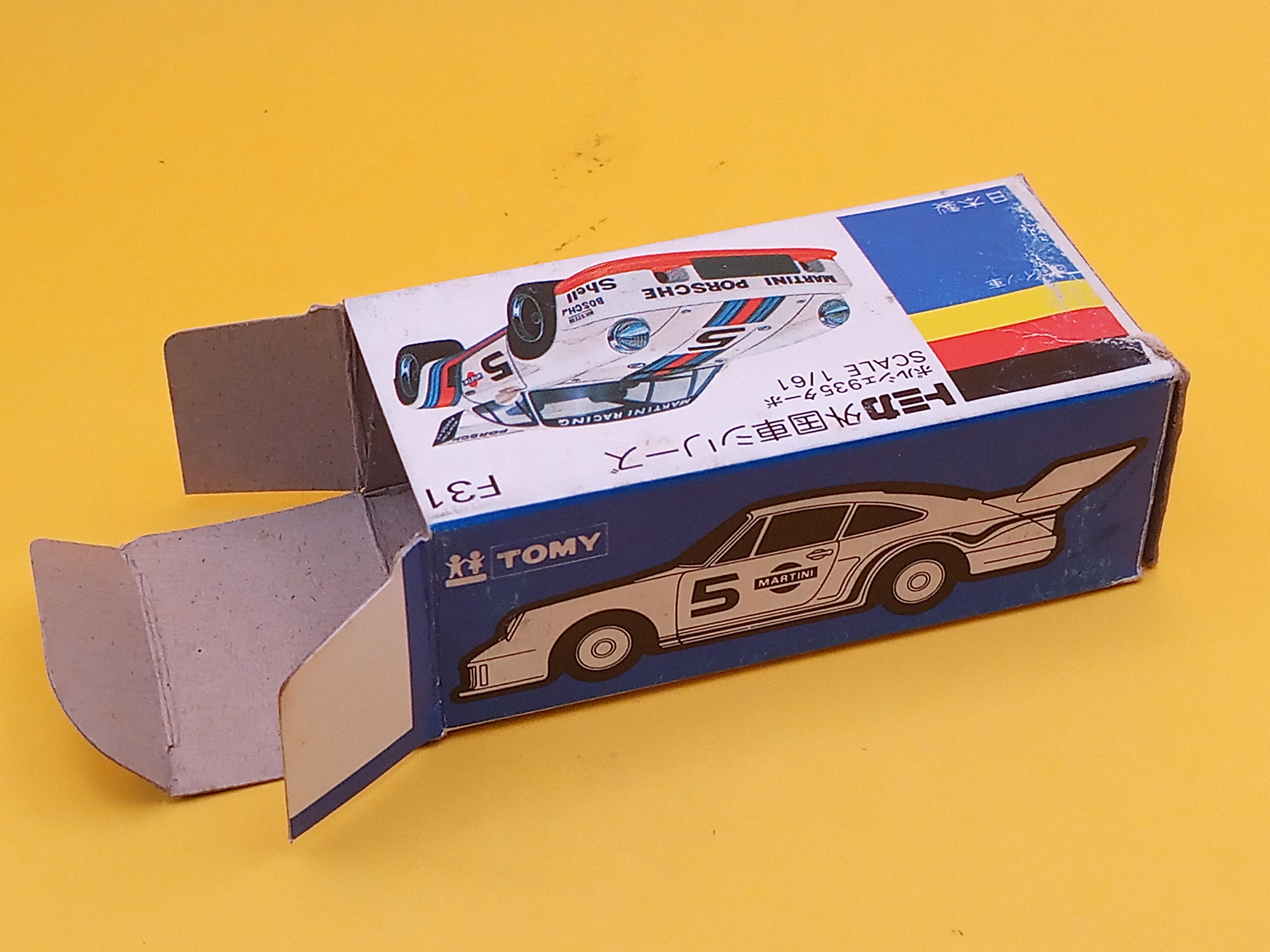 トミカ 外国車シリーズ F31 ポルシェ935 ターボ 日本製/青箱 | トイズキング レトロ館 powered by BASE