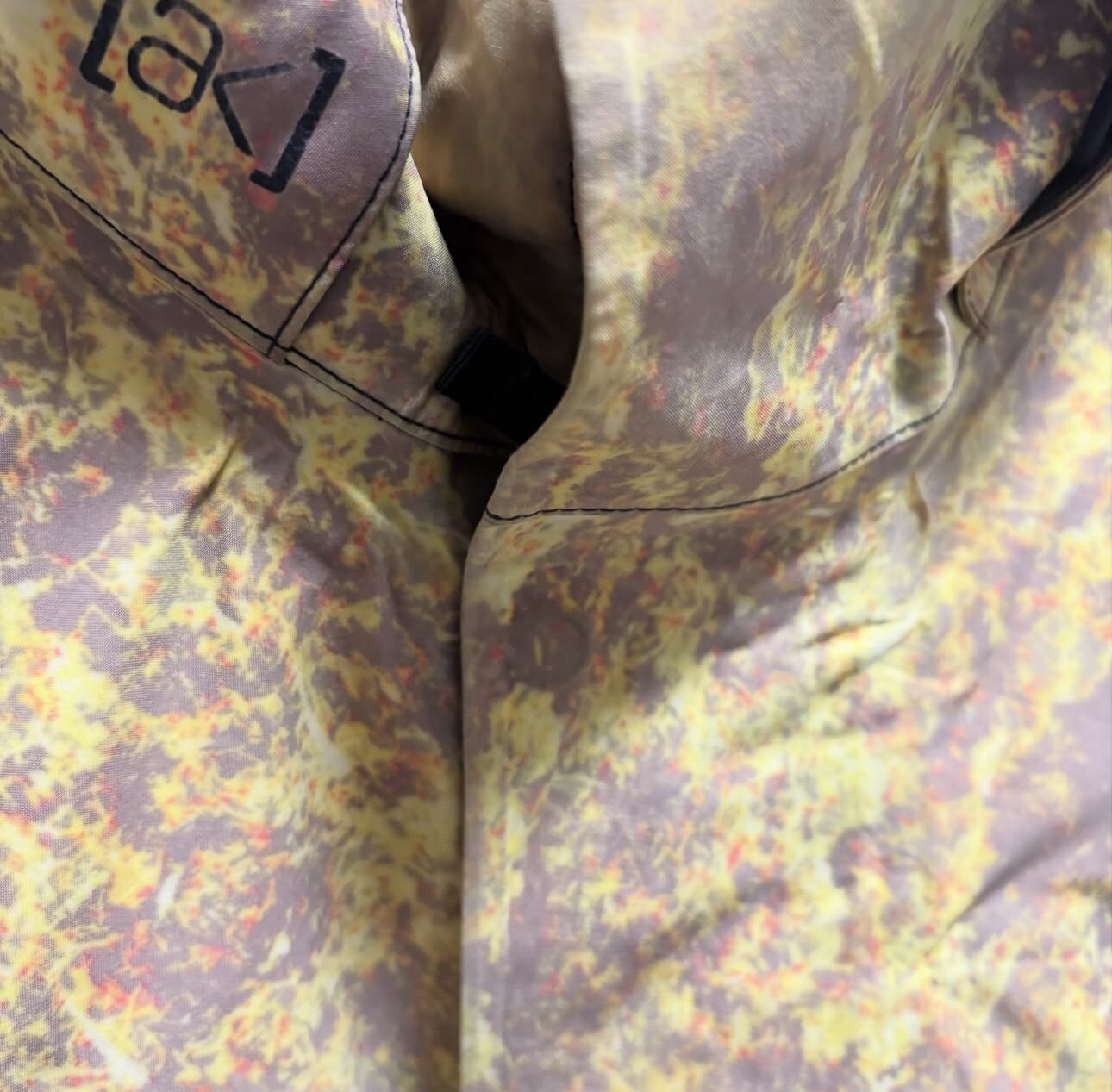 00s 〜 nitraid × burton ak real weed camouflage nylon mountain