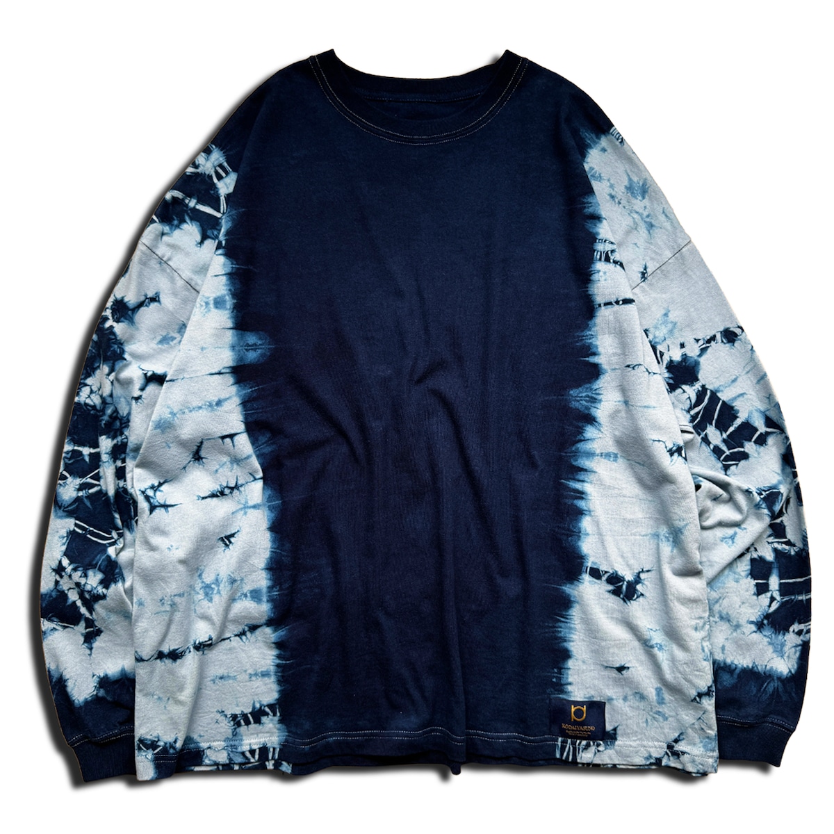 ビッグシルエット】タイダイ藍染めL/S T-shirts 南極 | 唯一無二 ビッグシルエット】タイダイ藍染めL/S T-shirts 南極 | 唯一無二