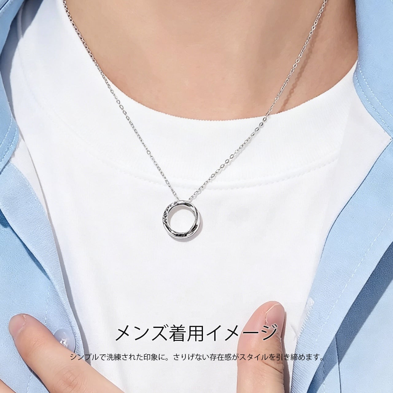 P65 .ペアセット 心ときめく花火カップルネックレス ペア 925 シルバー