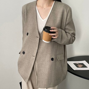 カラーレスダブルジャケット K0394