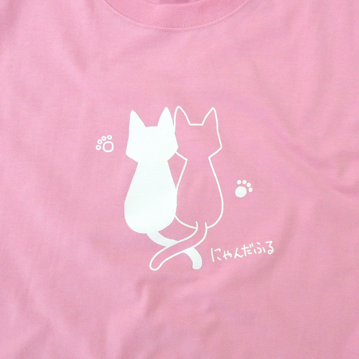にゃんだふる ネコ 猫 Tシャツ cat07 猫服 ゆるキャラ ねこ柄 猫柄